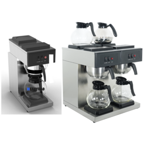 HEAVYBAO Commercial Electric Cafeteria Distilling Cafe Coffee Makers Filter Set Home Drip Coffee Machines