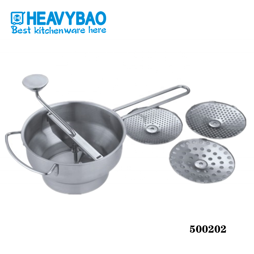 Heavybao High Quality Stainless Steel  Kitchenware Vegetable & Salad Chopped Chop Salad Machine Vegetable Grinder