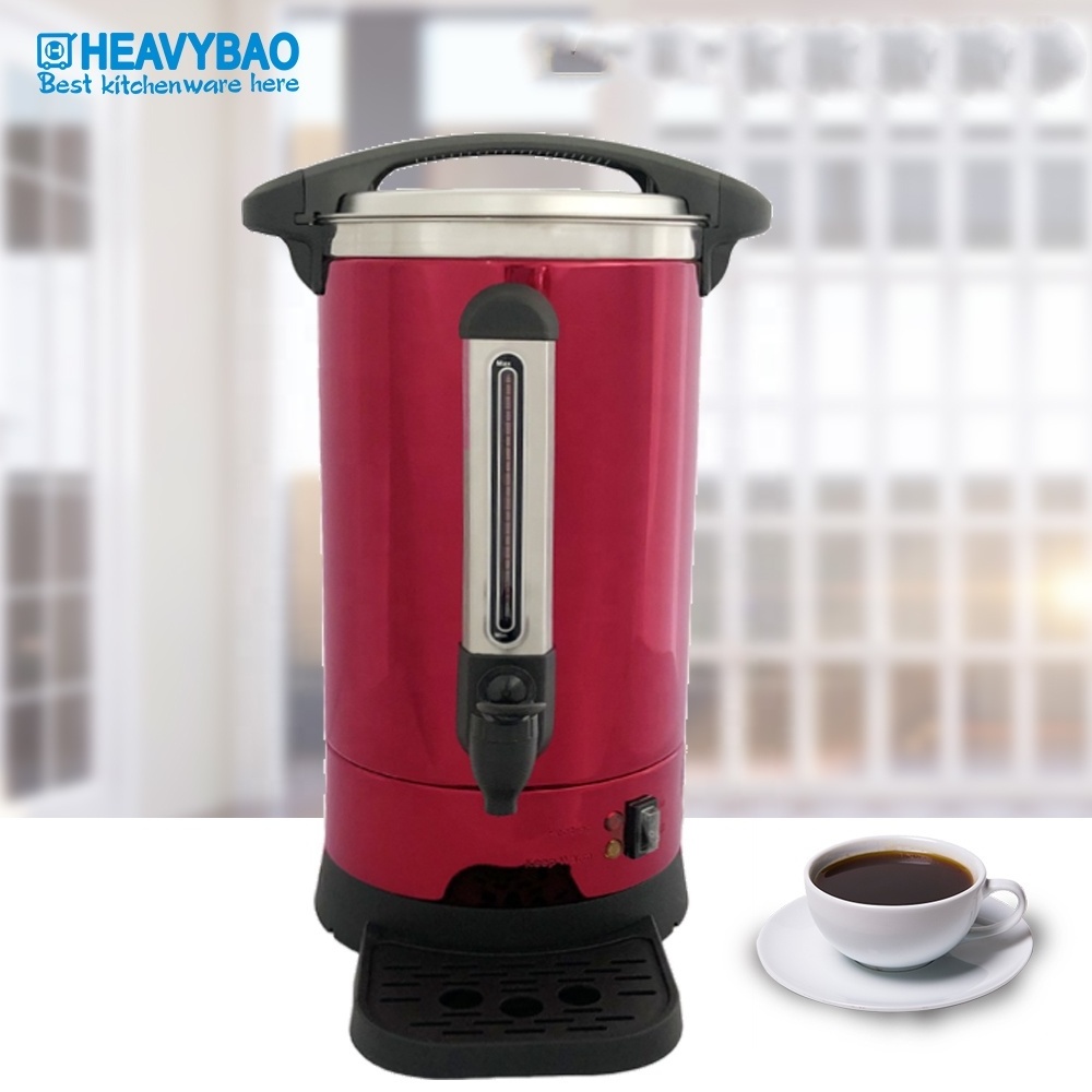 Heavybao Commercial Hot Water Dispenser, Tea Thermos Coffee Urn Milk Tea Bucket,  Great for Parties