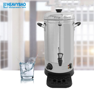 Heavybao Catering Hot Water Boiler Tea Urn Dispenser For Hot Water Milk Tea Coffee Home Party Commercial Office Use