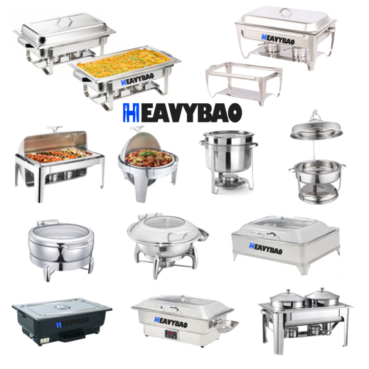 Hot selling 9L stainless steel restaurant equipment in china chafing dish heater with fuel holder