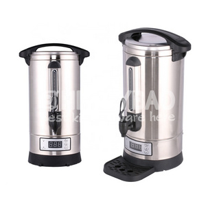 Stainless Steel Electric Drinking  Hot Water heater Coffee Maker Tea Warmer Heating Element Catering Urns Wine Boiler