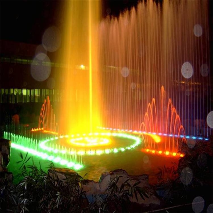 Chinese Outdoor Stainless Steel Fountain Project Colorful Music Dance Fountain