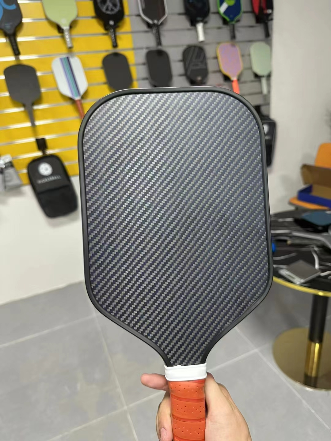 HeiBo Oem New Usapa approved Kevlar Pickleball Paddle Custom Thermoformed Kevlar 3K Carbon Fiber Pickleball Paddle