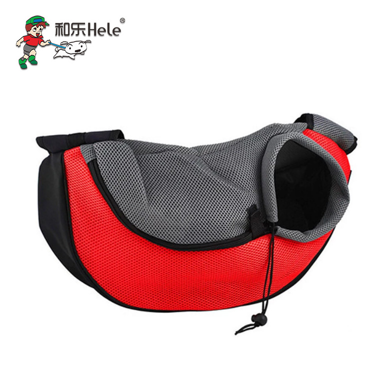 Hot sale mascotas accesorios por mayor walking small dog front pack carrier pet dog sling carrier