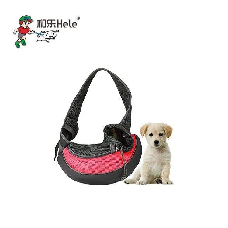 Hot sale mascotas accesorios por mayor walking small dog front pack carrier pet dog sling carrier