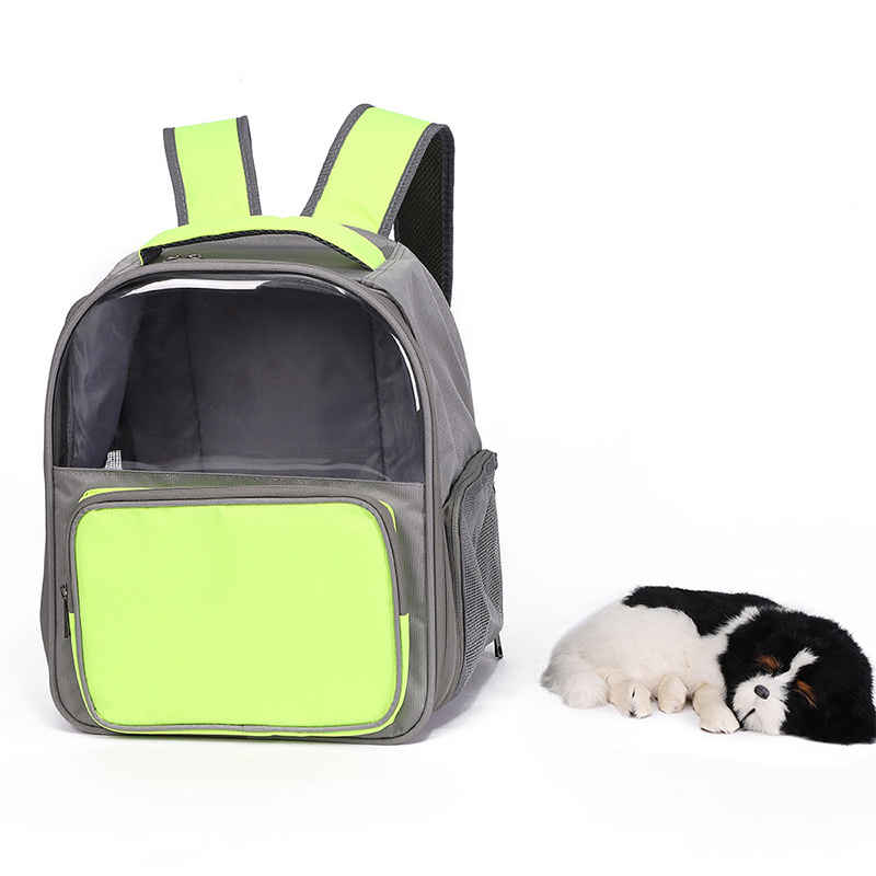 Portable outdoor travelling pet backpack dog backpack cat bag pet carrier for dogs and cats