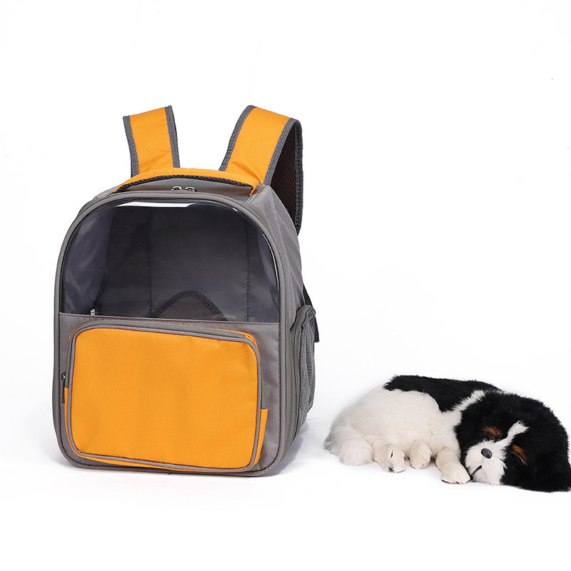 Portable outdoor travelling pet backpack dog backpack cat bag pet carrier for dogs and cats