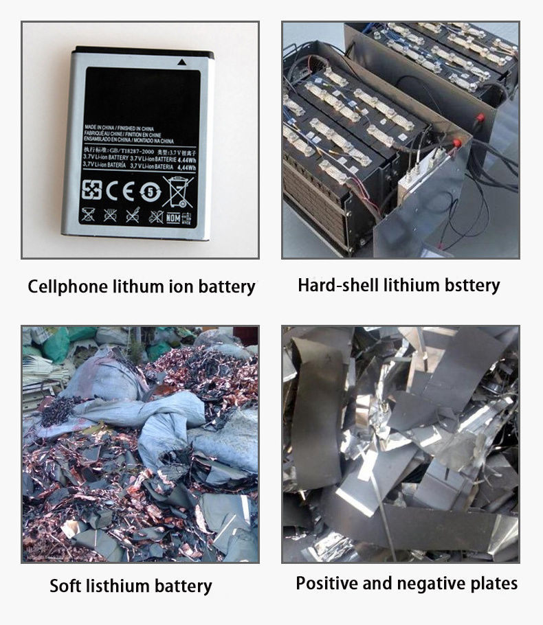 Lithium Battery Recycling Lead Acid Battery Recycling Machine