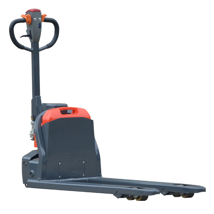 Chinese Made Stacker Crane with a Lifting Height of 1300mm Fully Electric Pallet Truck