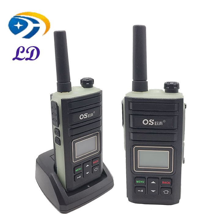 New OS Free platform 100 mile 4G WCDMA/LTE/gsm walkie talkie