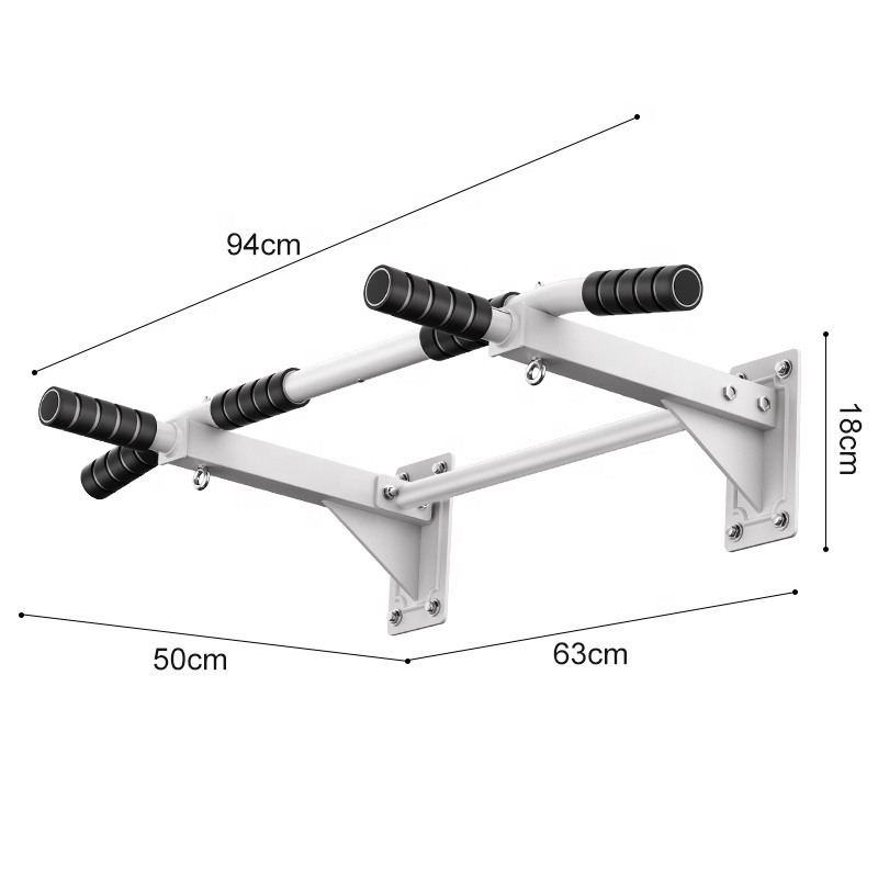 Chin up Bar Door Gym Workout Popular fitness equipment  Wall Mount Adjustable pull up bar  Door frame pull up bar