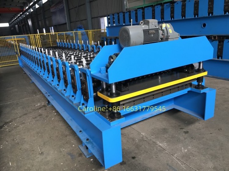 China roof tile zinc making galvanized corrugated roofing sheet making machine