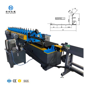 OEM ODM Fully Automatic Aluminum Copper Galvanized Steel F5 F8 Style High Speed Drip Edge Roll Forming Machine