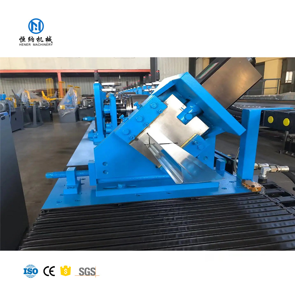 OEM ODM Fully Automatic Aluminum Copper Galvanized Steel F5 F8 Style High Speed Drip Edge Roll Forming Machine