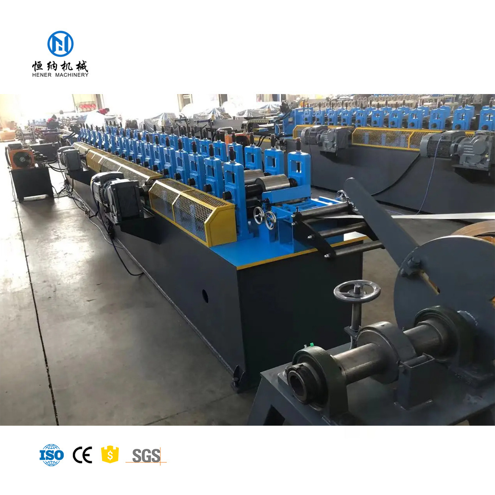 OEM ODM Fully Automatic Aluminum Copper Galvanized Steel F5 F8 Style High Speed Drip Edge Roll Forming Machine