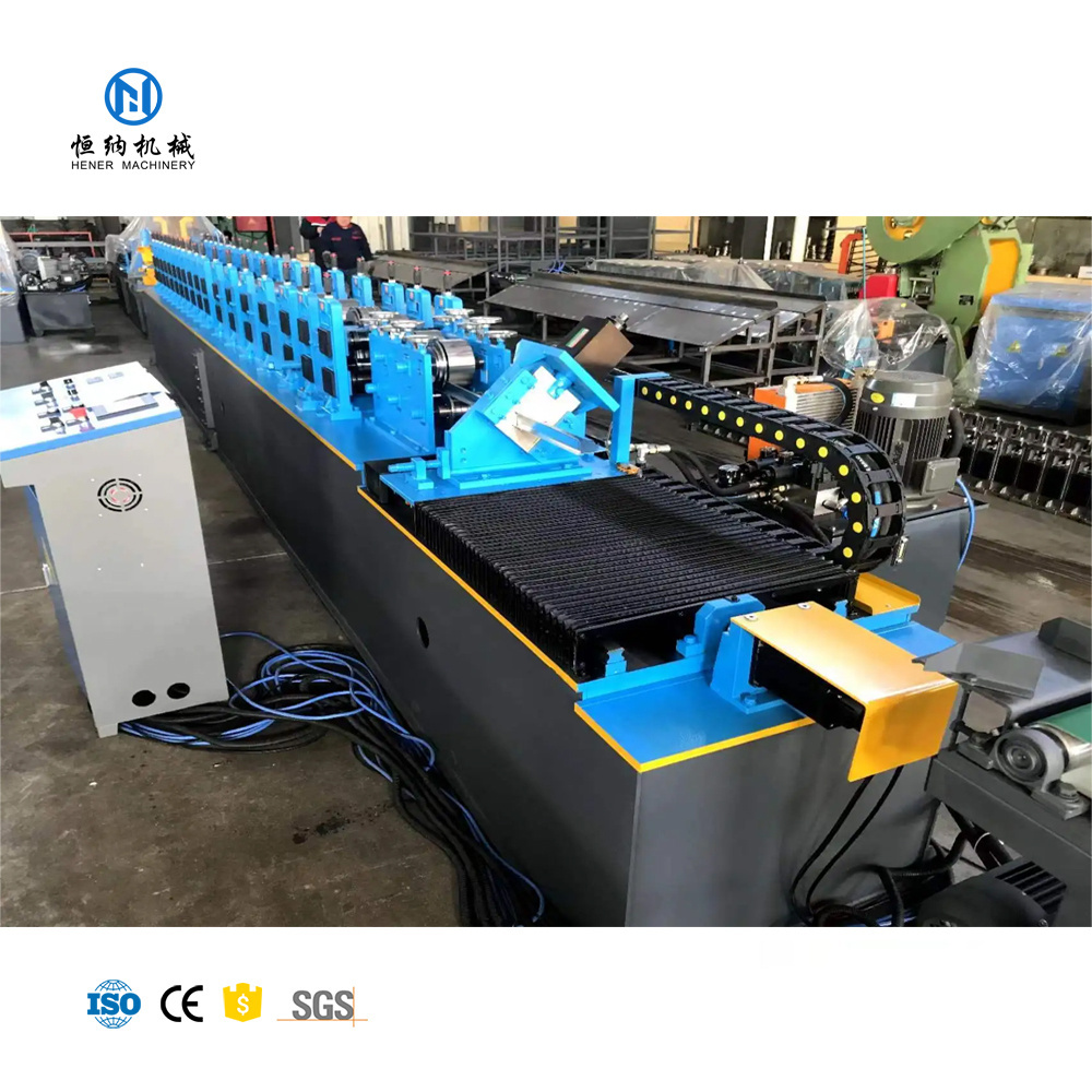 OEM ODM Fully Automatic Aluminum Copper Galvanized Steel F5 F8 Style High Speed Drip Edge Roll Forming Machine