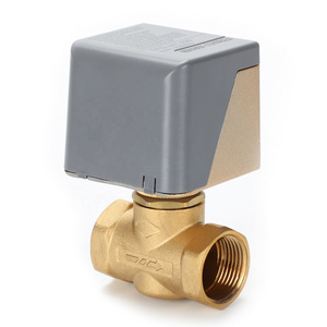 DN15/20/25 Pressure Independent Brass Water Control Solenoid Fan Coil Valve Actuators Motorized Zone Valve