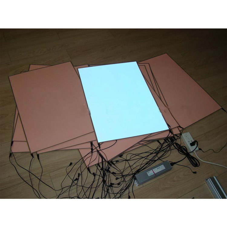 Glowing Panel Ultra thin Cuttable Diy Frameless Led Light Cuttable EL Panel Light Up El Animated Soft Backlight Panel