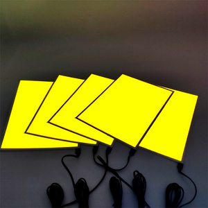 LED Luminous El Flexible Backlight Sheet Cuttable Light Paper Neon Sheet El Light Up Panel Backlight Outdoor