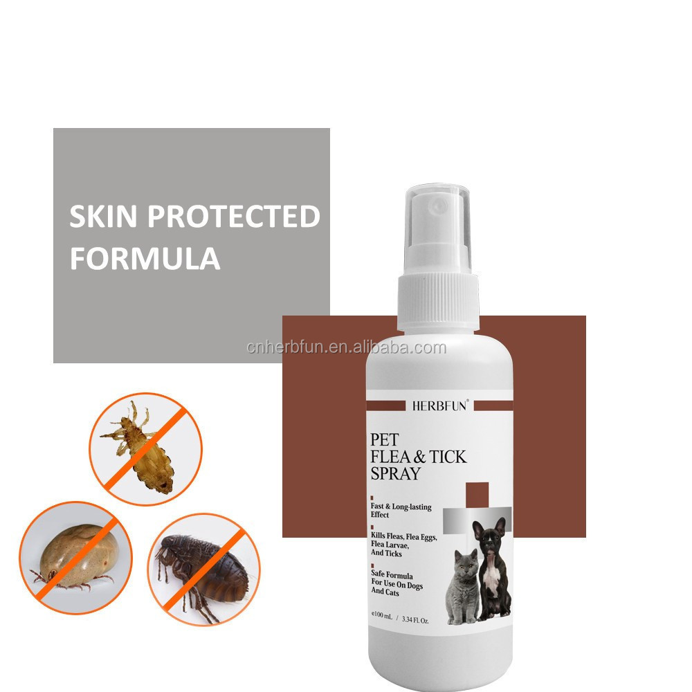 Veterinary Doctor recommended Flea Insect Repellent Tick Control Spray for Cats, dogs and Puppies