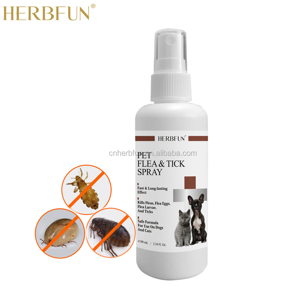 Veterinary Doctor recommended Flea Insect Repellent Tick Control Spray for Cats, dogs and Puppies