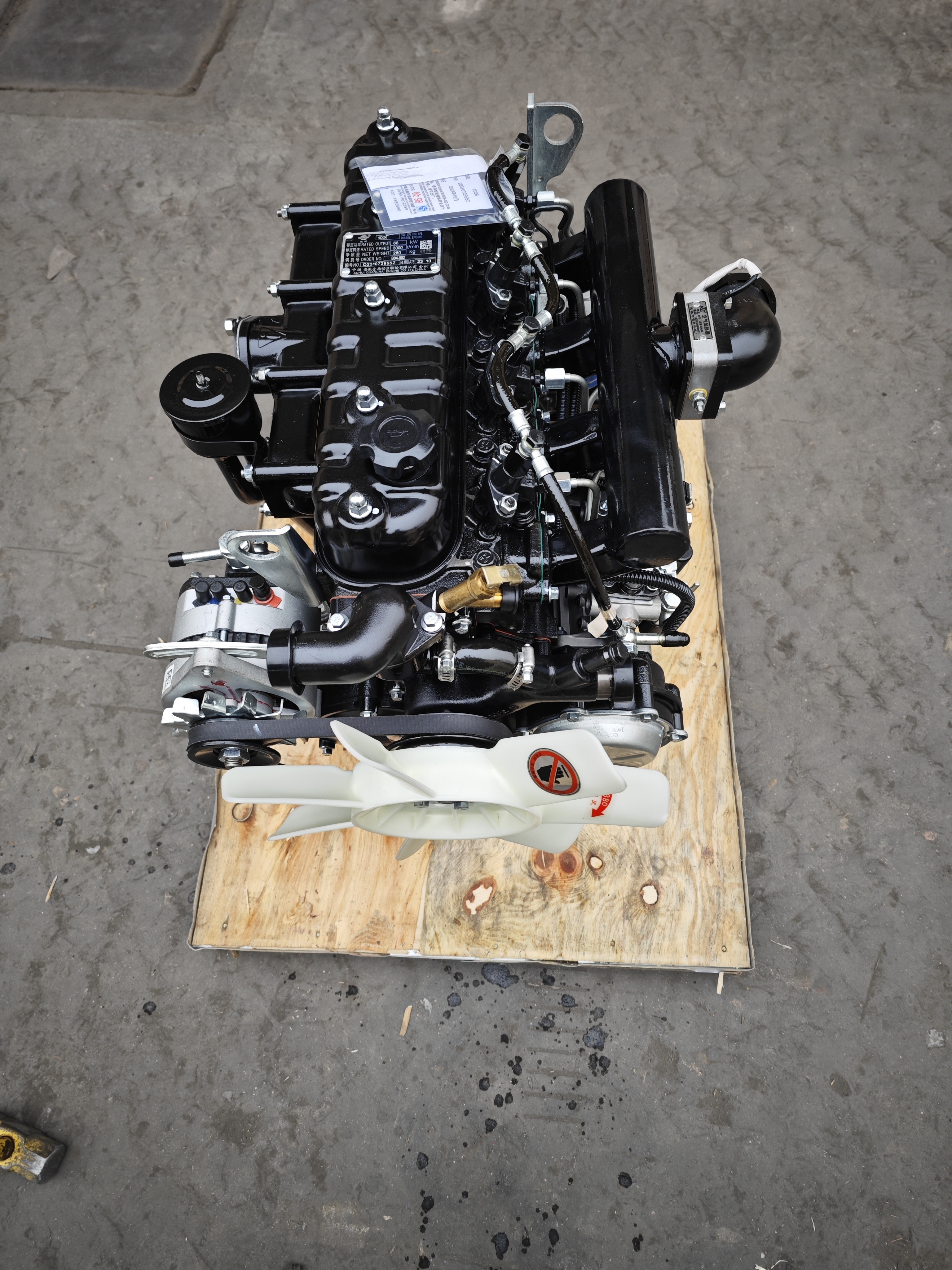 Quanchai 4D26 QC490 QC485 diesel engine 68 kW 3000 to fit small truck