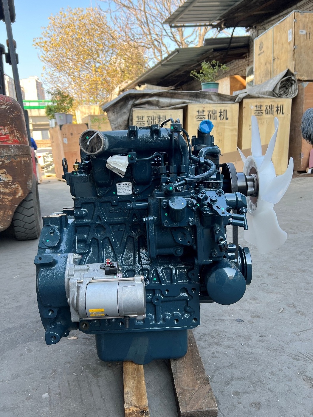 Kubota Z482-D2-ET04 two cylinder diesel engine suitable for construction machinery excavator cleaning vehicle