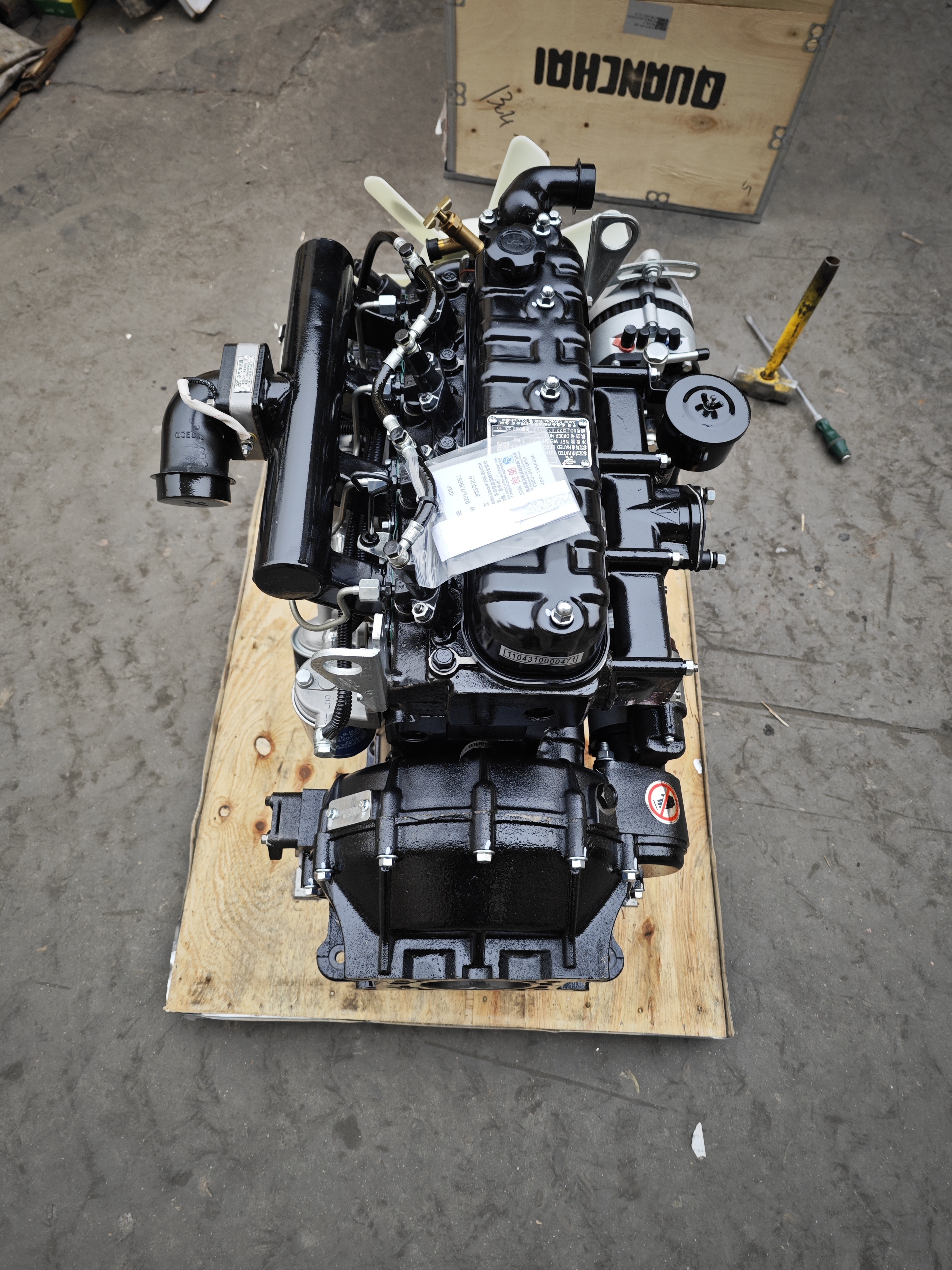 Quanchai 4D26 QC490 QC485 diesel engine 68 kW 3000 to fit small truck