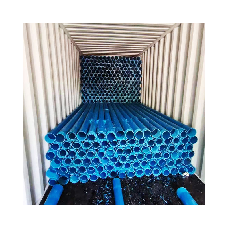 110-355 mm 12inch 180 mm 5 6 inches pn 10 dn 140 screen borehole borewell Slotted pvc well casing Pipe for deep water belled end