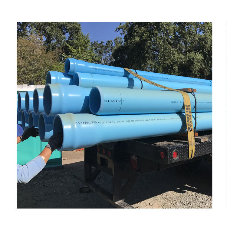 ghana 7 12 14 16 18 24 30 36 inch large diameter 300mm 350mm 400mm 1600 mm plastic pvc upvc underground water pipe For Drainage