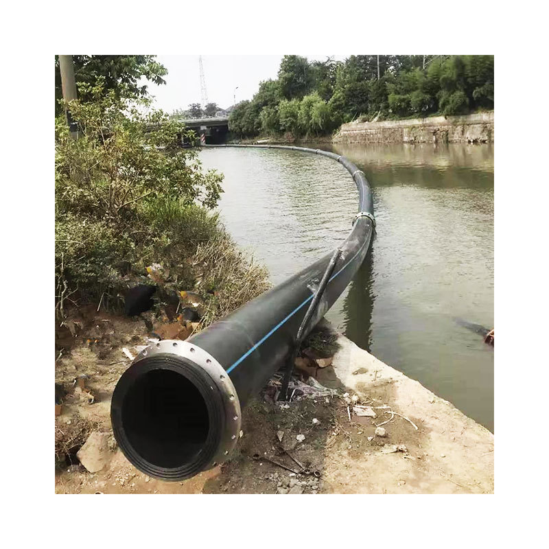 12inch HDPE Pipe with Flange Connections dredge Pipe Floats for slurry dredger