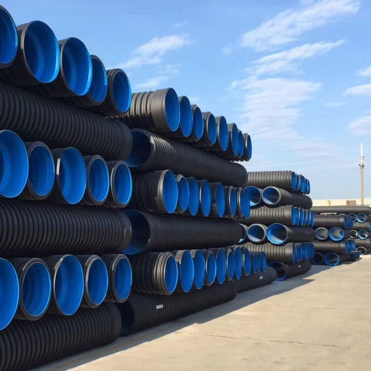 Malaysia High Density Polyethylene Poly Pe Polietileno Tuberia Tubo Precio Corrugated Drainage Drain Culvert Hdpe Pipe Sizes