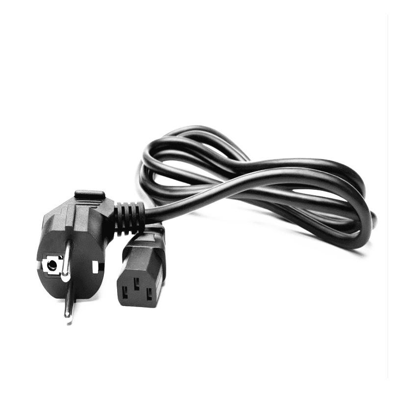 HeYe European standard EU 2Pin Power Cable plug to IEC320 C13 C15 AC 10A/6A 250V Lead cable power extension cord