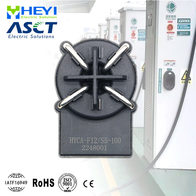 HEYI  HYCA-1 High sensititivity AC DC Leakage Current Sensor HYCA-F12 for Charging Pile System Circuit DC Current Transformer