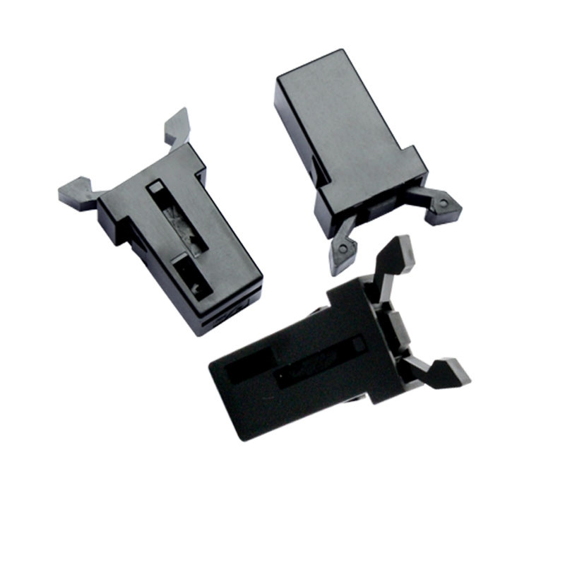 DL-9 Plastic Small Spring Door Lock Latch Mini Touch Latch Catch plastic push to open and close cabinet push touch lock