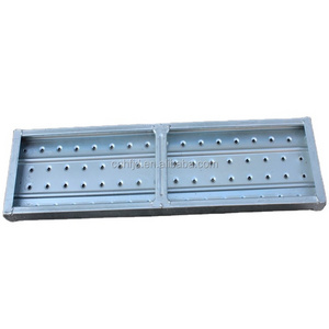 High quality Hot dipped galvanized steel grating welding plank /Catwalk with Hook