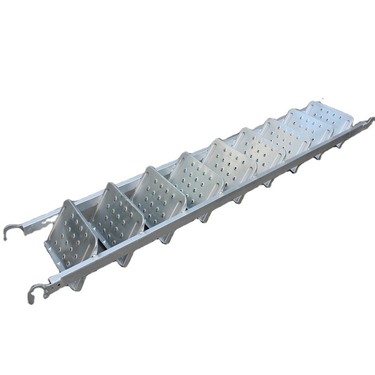 Factory Construction Galvanized /painted/hot dip galvanized Metal Q235 Q195 steel scaffold / scaffolding plank hooks steel scaff