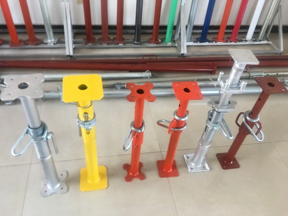 Galvanised Steel Acro Formwork Prop Steel Supports Telescopic jack post Adjustable Steel Scaffolding Props