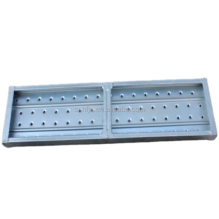 Factory Construction Galvanized /painted/hot dip galvanized Metal Q235 Q195 steel scaffold / scaffolding plank hooks steel scaff