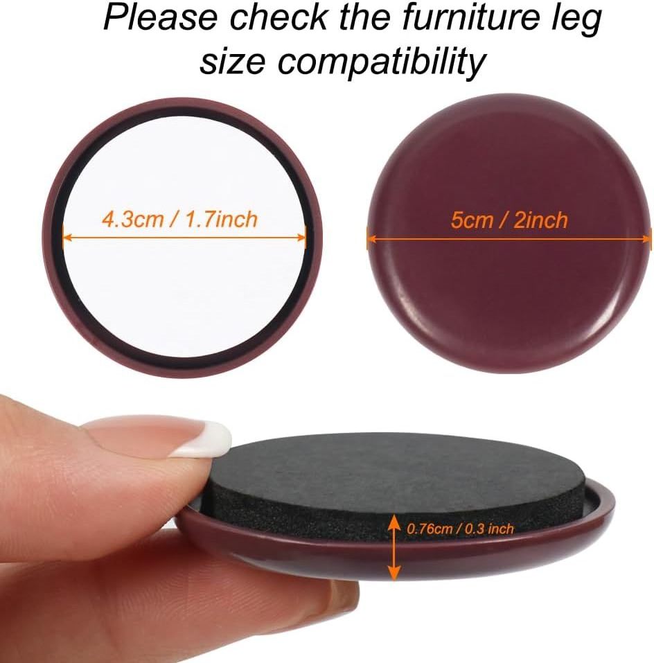 Factory Direct Sale Customized Hot Sale High Quality Furniture Desk Chair Leg Protector Sliding Mats