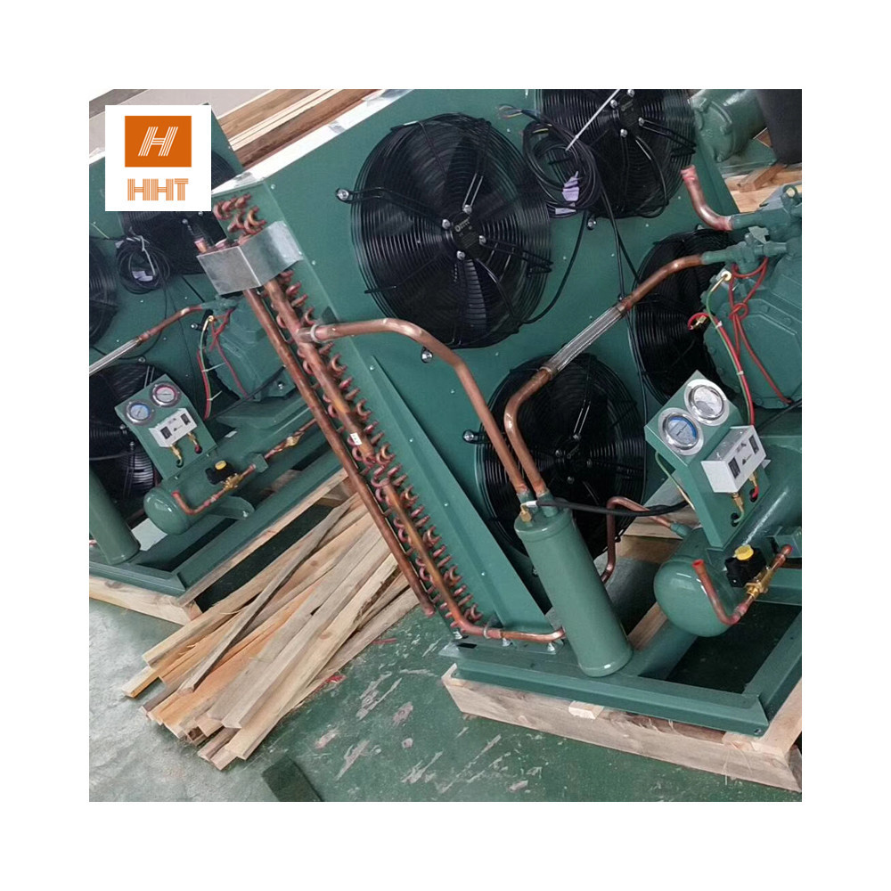 DC 12V 24V 48V mini refrigeration system condensing unit with zhejiang HANYANG r134a dc 12v 24v 48v mini rotary compressor