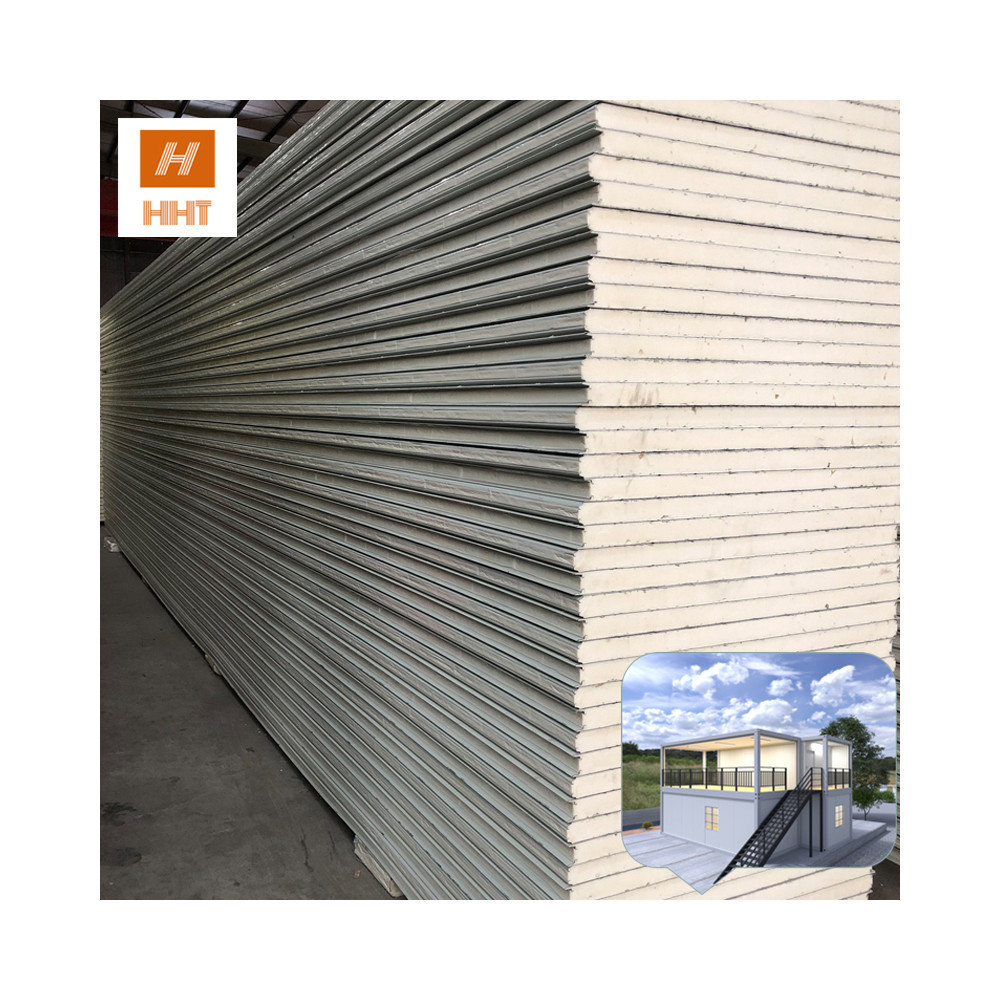 sandwich panel for garage doors Construction Wall Panels Roof Tile Sandwich Panel Polyurethane