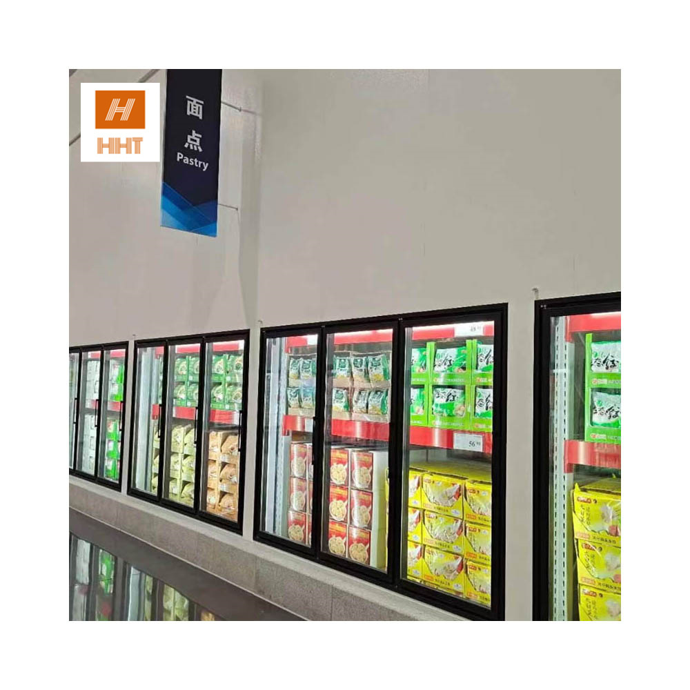 Refrigerated Cold Storage Room Freezer Chiller Glass Door Used In Cold Room Beer Cave Glass Door For Walk In Cooler Room