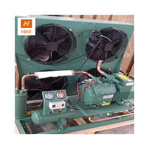 DC 12V 24V 48V mini refrigeration system condensing unit with zhejiang HANYANG r134a dc 12v 24v 48v mini rotary compressor