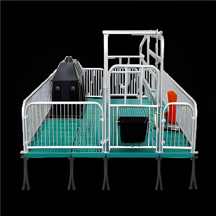 factory direct pig farm equipment pig fattening pen finishing crates galvanized steel stall animal cage pig cage