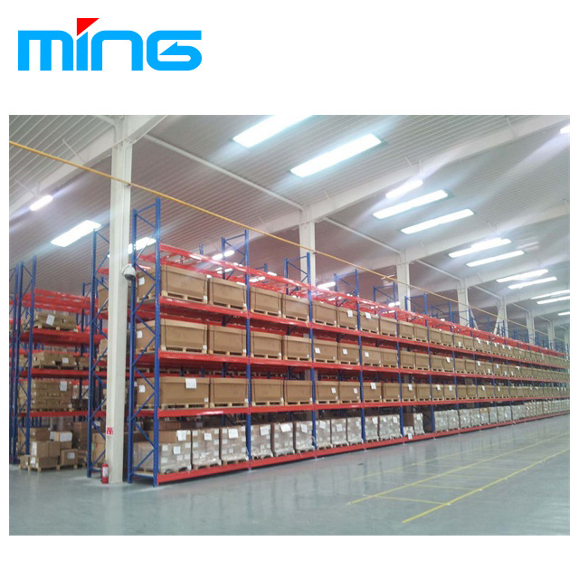 Industrial Warehouse Rack Storage Push Back Rack Pallet Rack For Sale