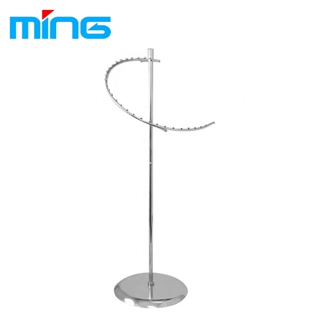 Round Commercial Garment Rack Clothes Display Rack