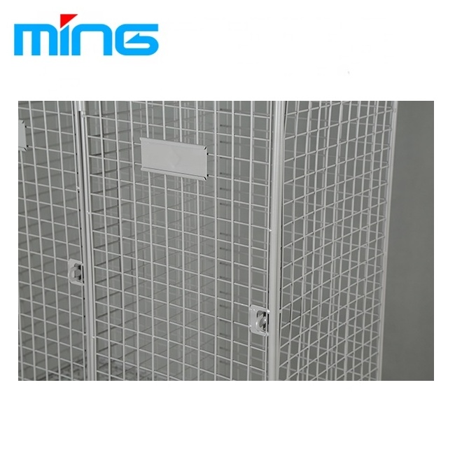 6 Doors Durable Storage Locker For Clothes Shoes