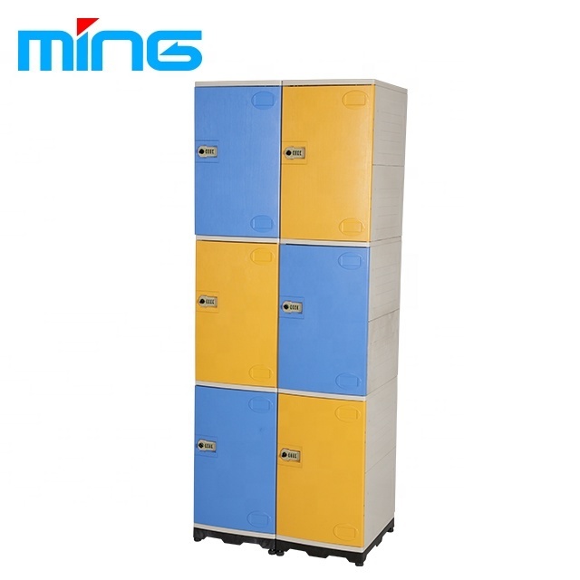 ABS gym changing clothes cabinet luggage abs plastic Locker